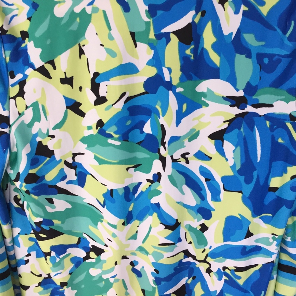 Sandiva Blue & Green Dress Coverup - Picture 14 of 14